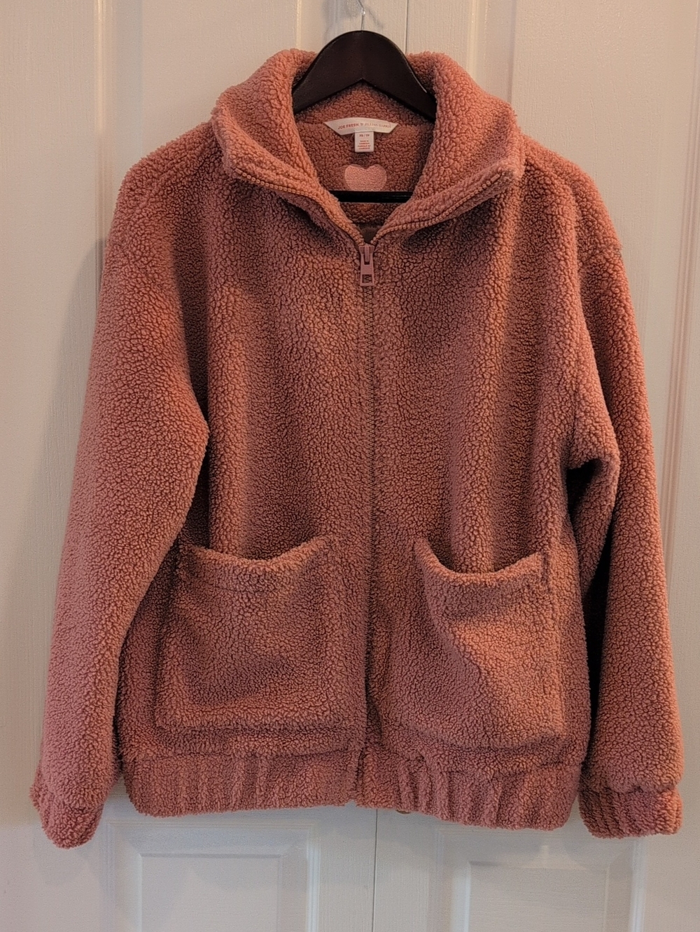 Jillian Harris Pink Sherpa Jacket